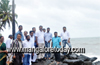 State Minister Khader visits sea erosion affected areas of Ullal